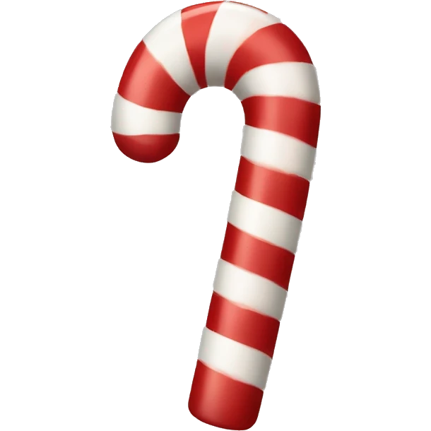candy cane emoji