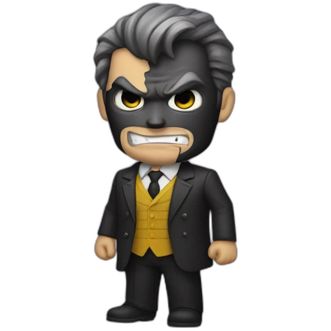 Batman Two-Face emoji