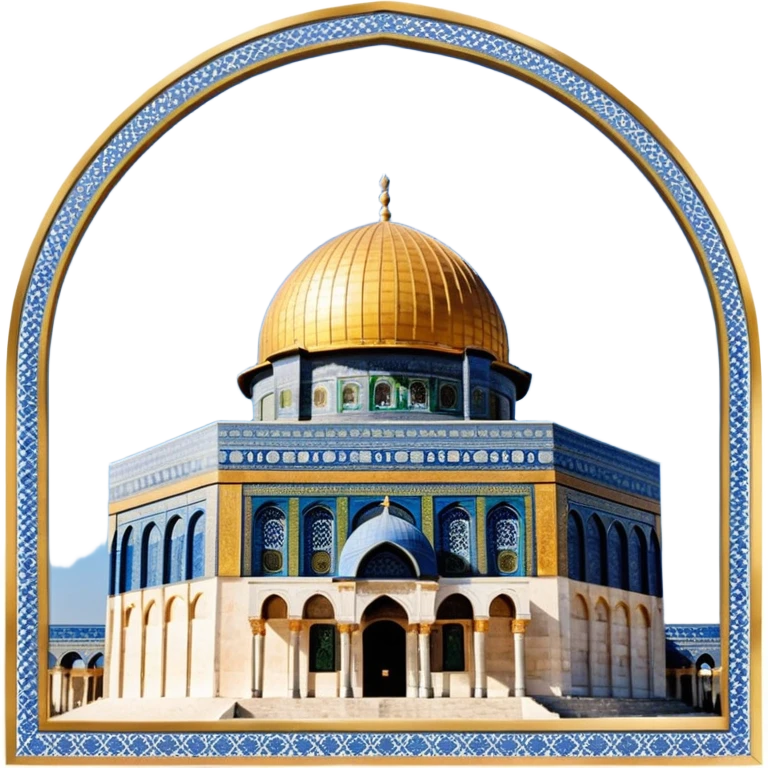 Dome of the rock, Palestine emoji
