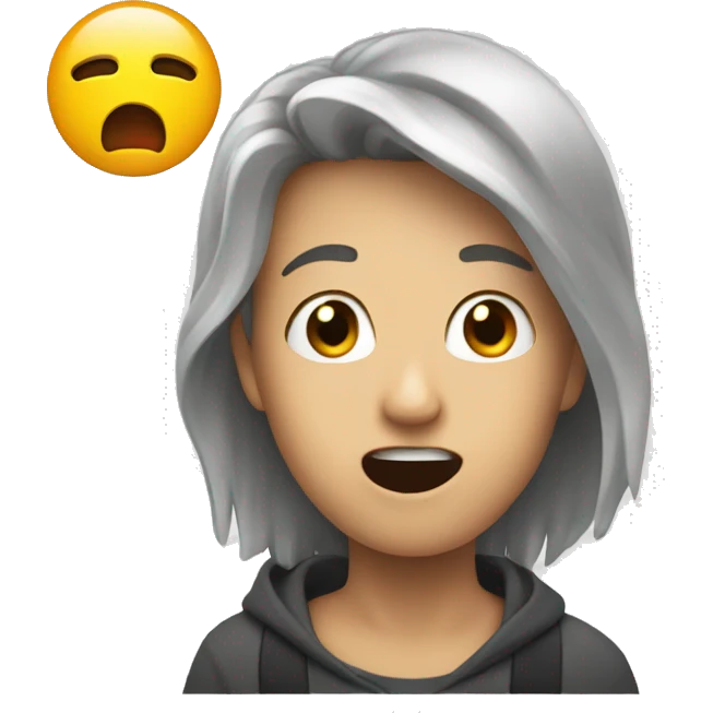 YouTube logo with the emotion of surprise emoji