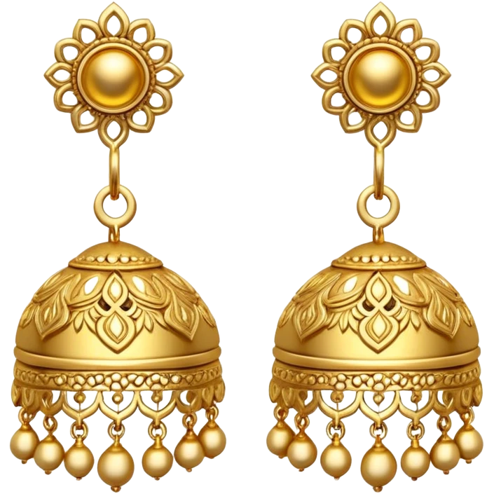 Jhumka indian earing emoji
