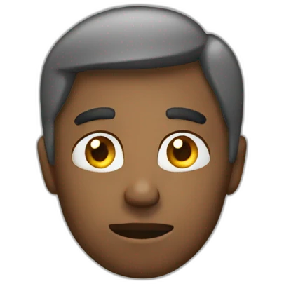 man thinking emoji