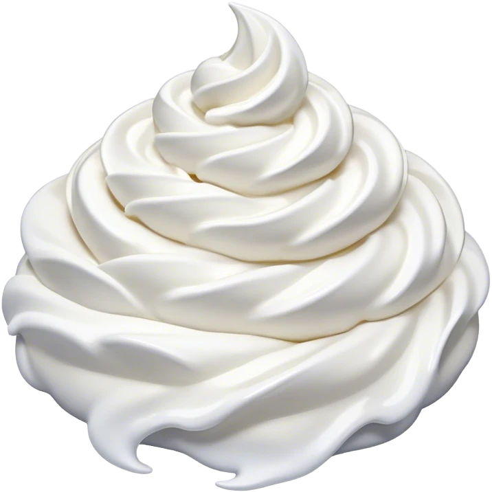 whipped cream emoji