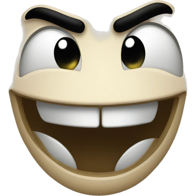 smile face possesed emoji