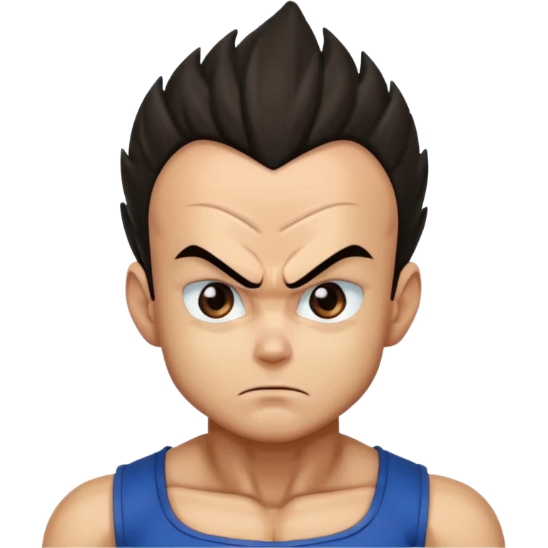 Vegeta cansado  emoji