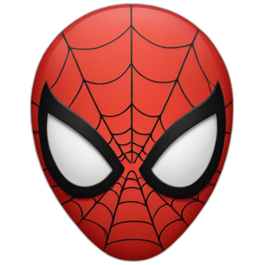 Angry spider man emoji