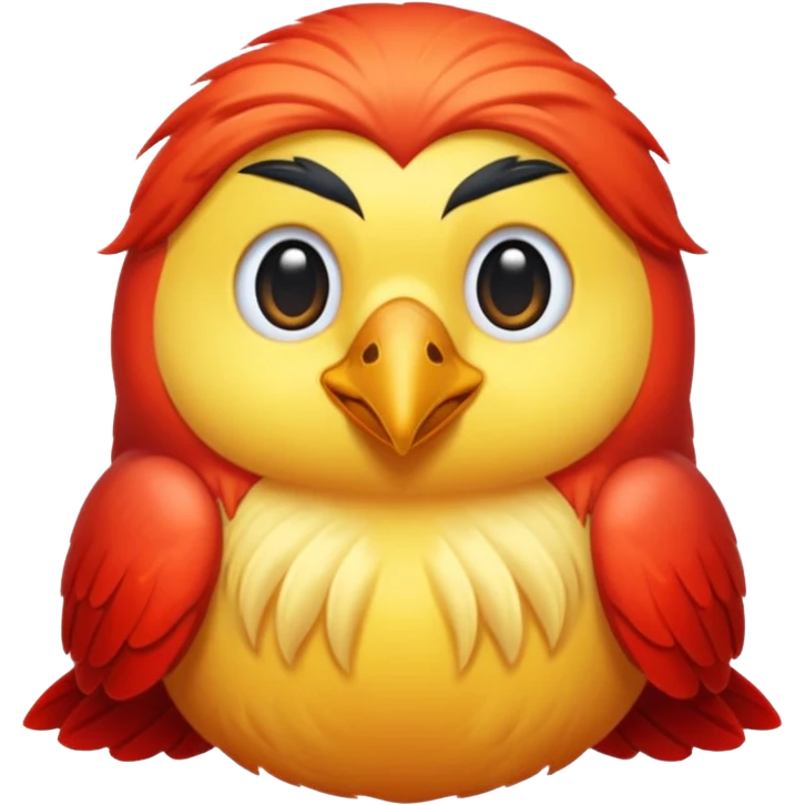  long haired bird emoji