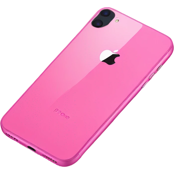 Pink iphone 16 emoji