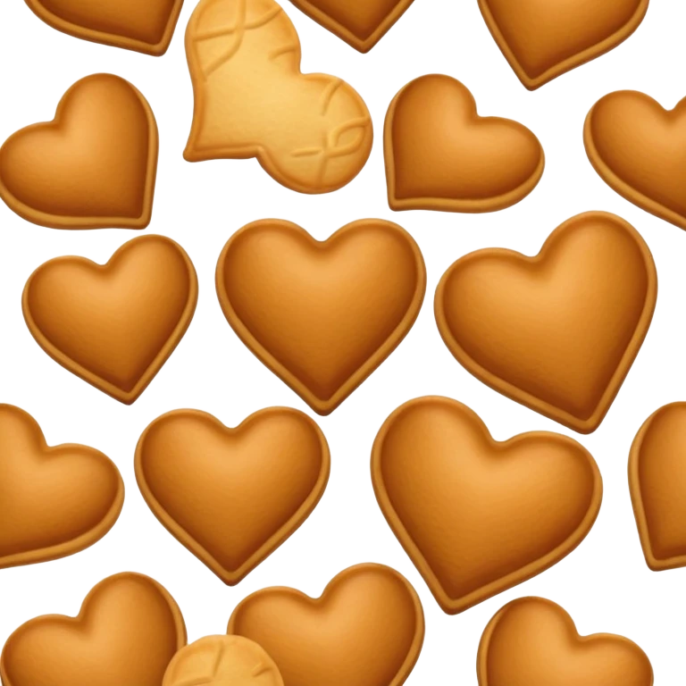 norske vaffelhjerter med syltetøy emoji