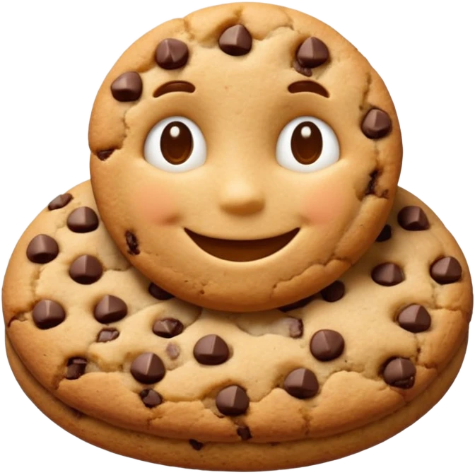 cookie human shape emoji