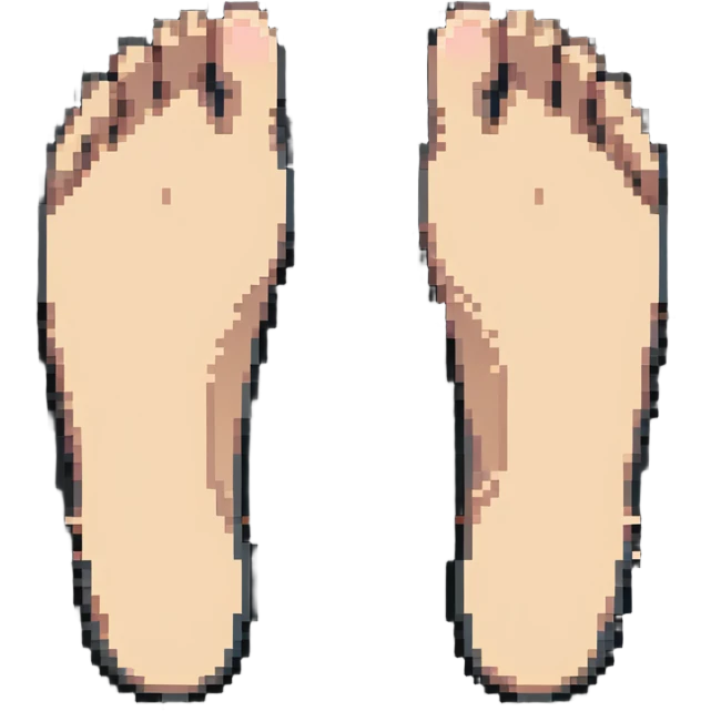 Simple cute character body base, light colored (#f8fafc) round oval body shape about 24x24px, small 8px wide feet at bottom, semi-transparent outline, subtle shading for depth, empty space on top for emoji head, bouncy appearance emoji