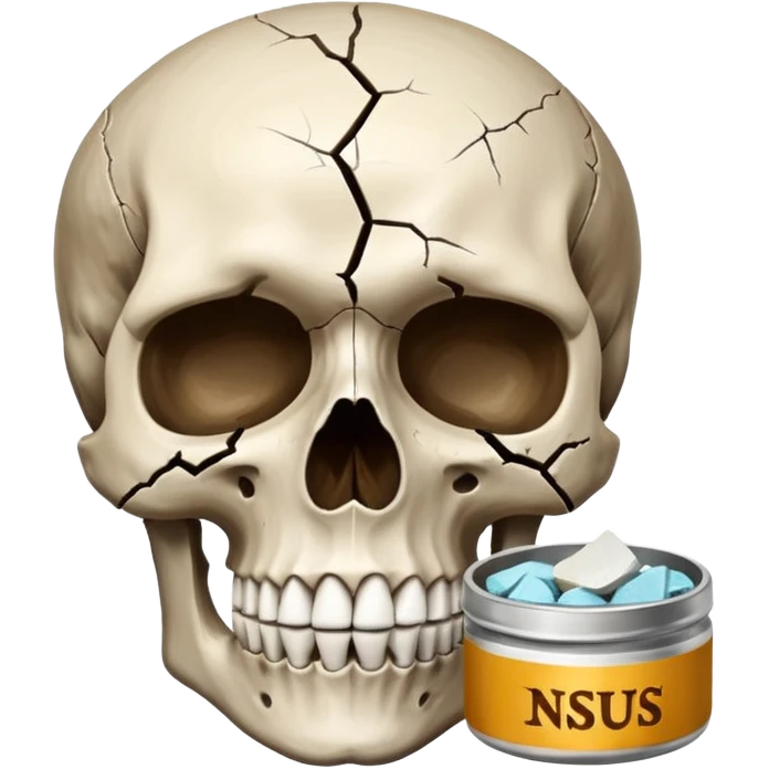 череп череп снюс насвай emoji