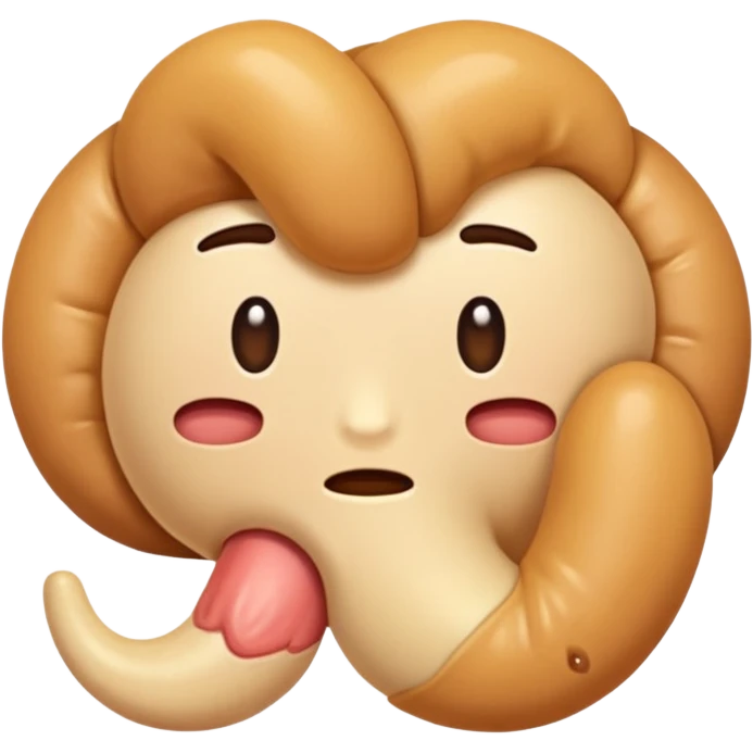 rectum with diarrhea emoji