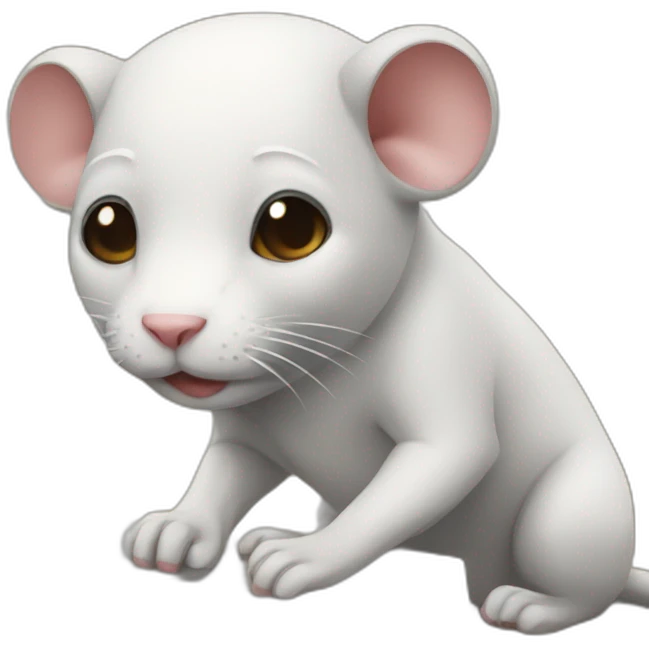 lab rat studying humans emoji