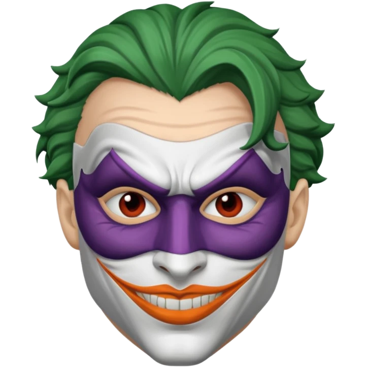 Coringa  de máscara  emoji