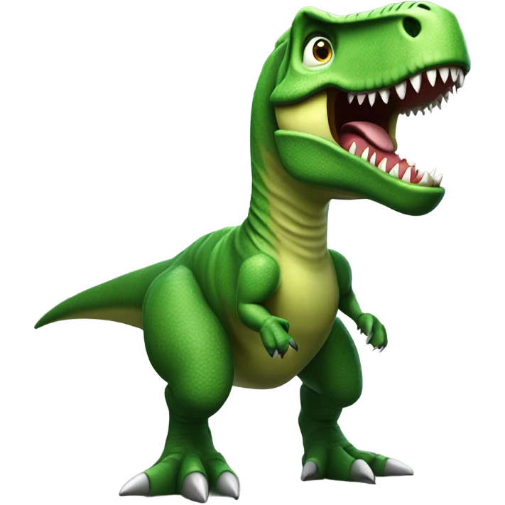 green t rex emoji