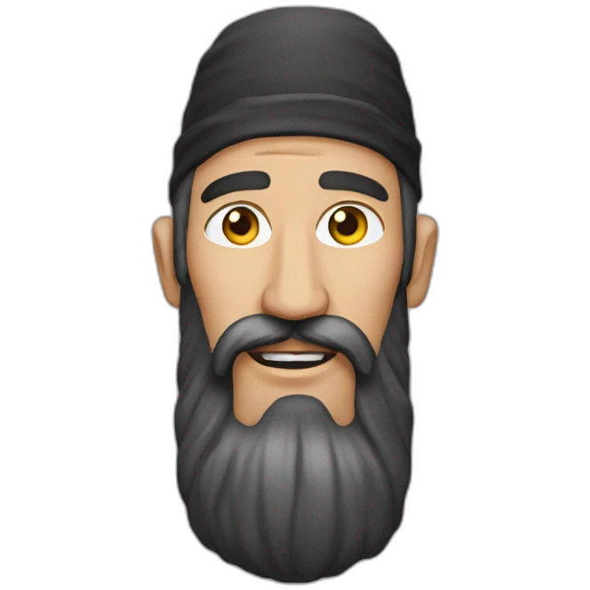Ben Laden avec un barbe emoji