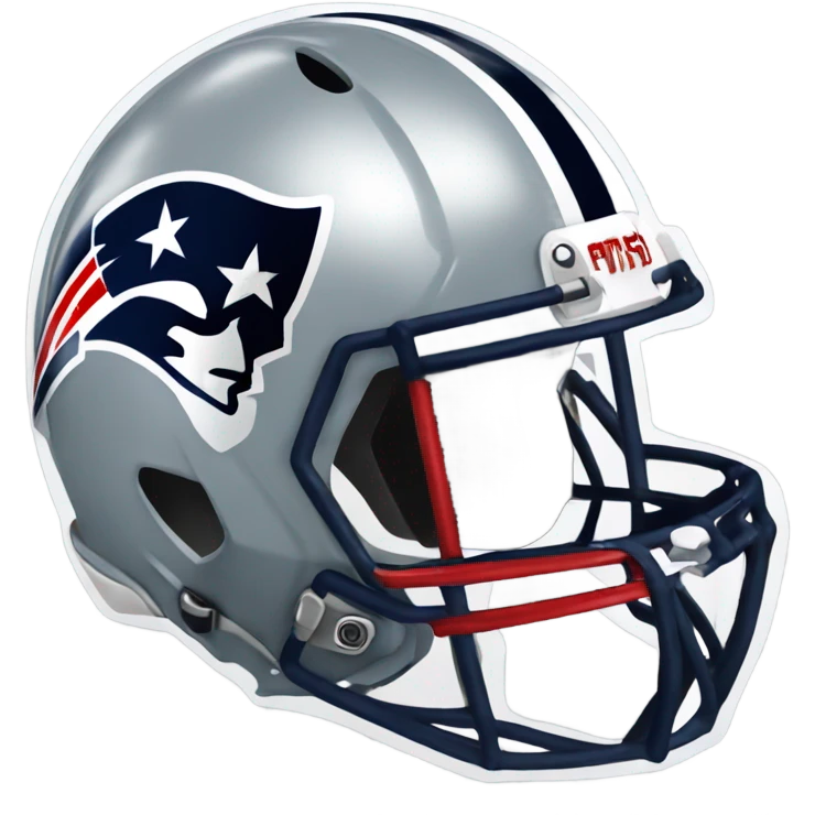 New England Patriots helmet emoji