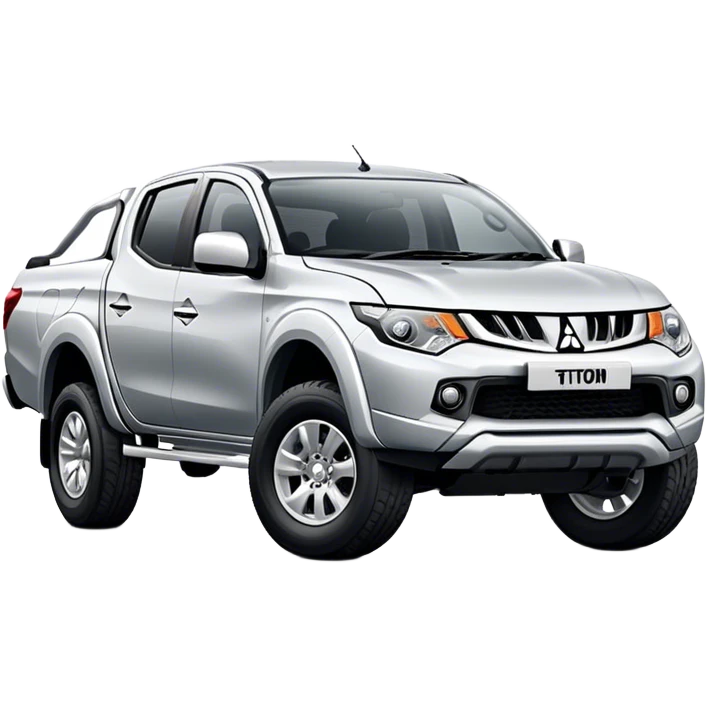 Mitsubishi Triton - Mitsubishi (Model Year: 2023) (Iconic colour: Silver) emoji