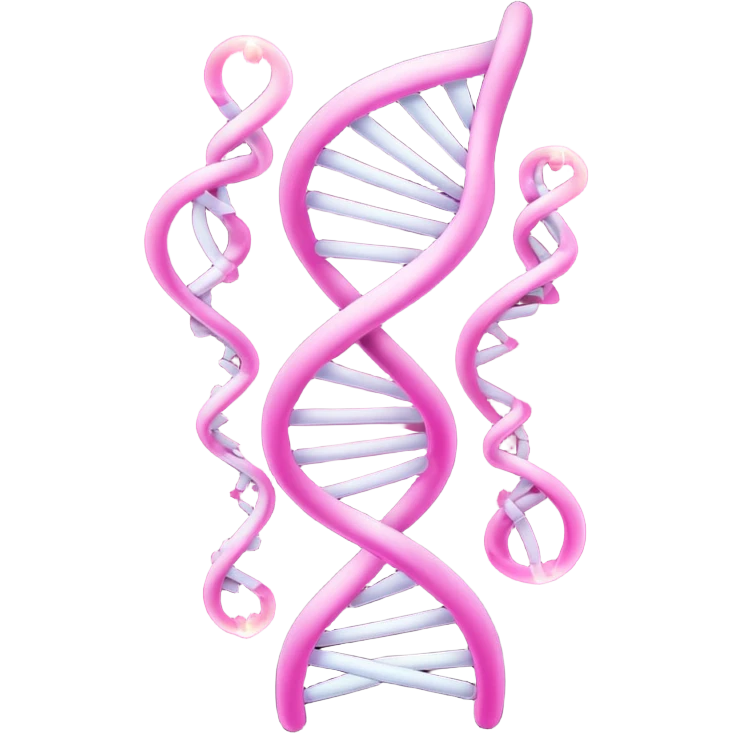 i want pink dna emoji