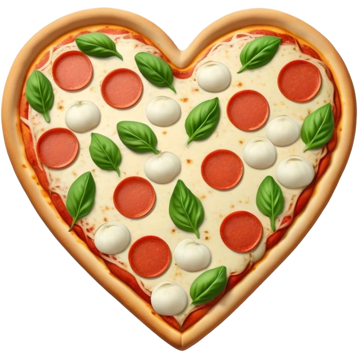 Pizza vegetable heart beautiful finish emoji