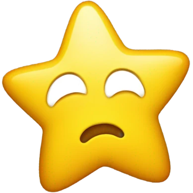 yellow face emoji with stars instead of eyes emoji