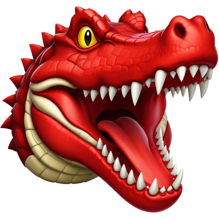 Devil Crocodile  emoji