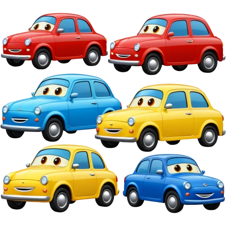 cars movie emoji