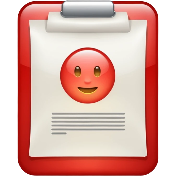 Document Verified RED emoji