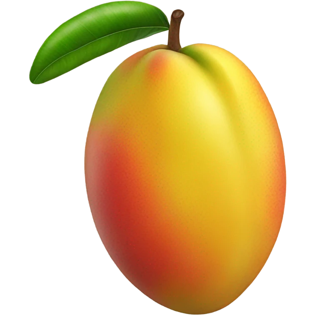 Realistic Mango emoji