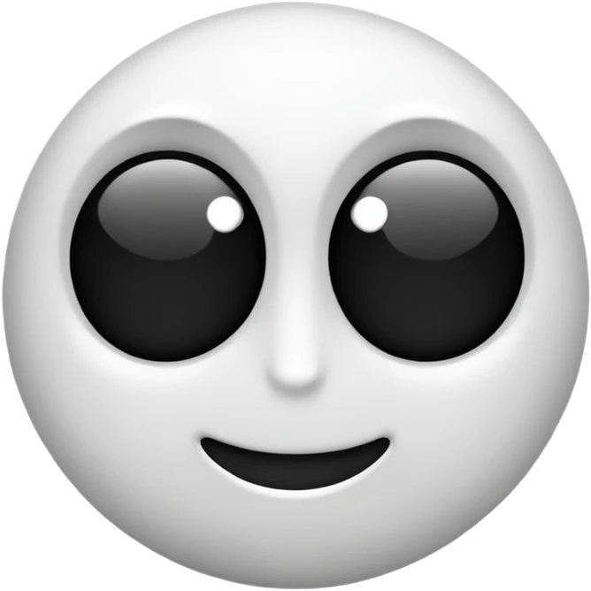 balck and white photoset emoji