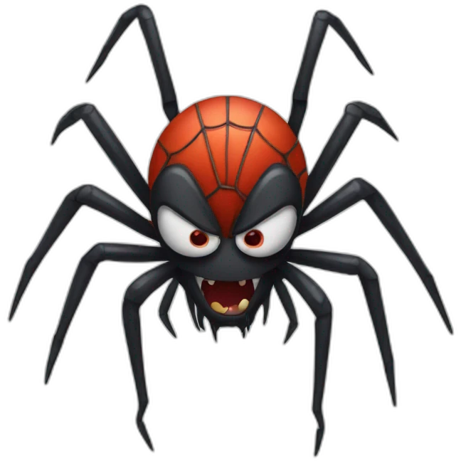 horror spider emoji