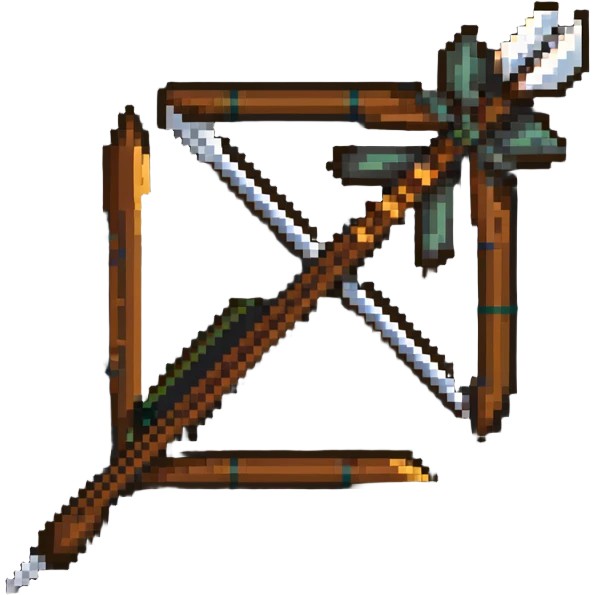 brown bow and arrow emoji