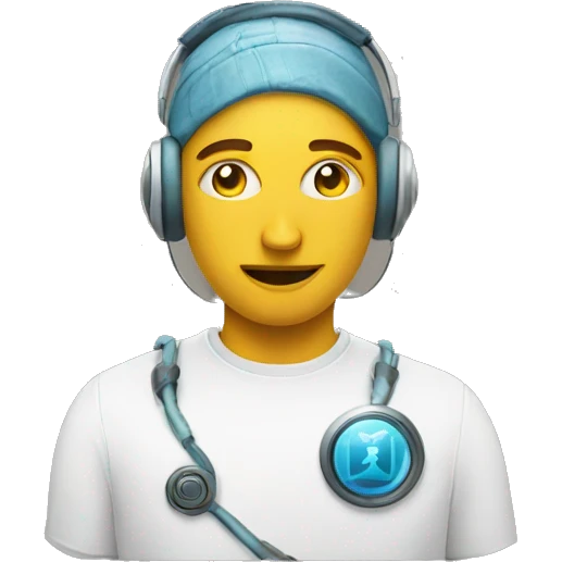 Balancing mind and tech  emoji