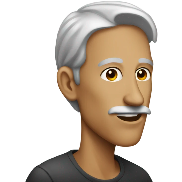 guy with long nose emoji