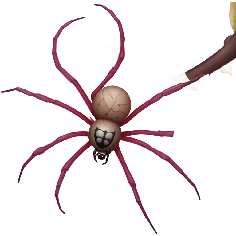 Cherry blossom little spider emoji
