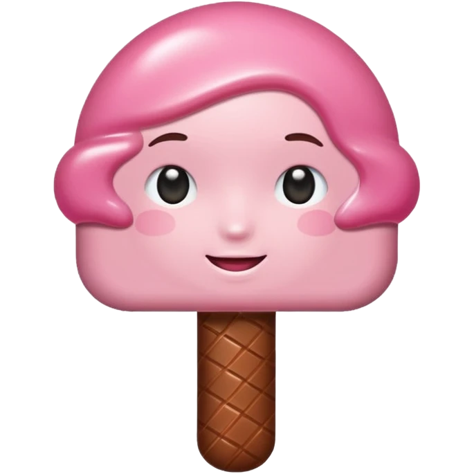 light pink candy emoji