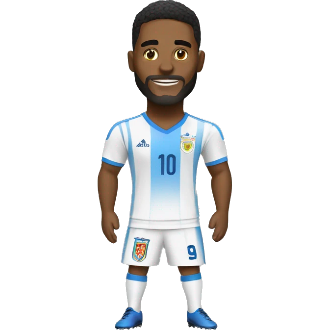 Mejor jugador de futbol emoji