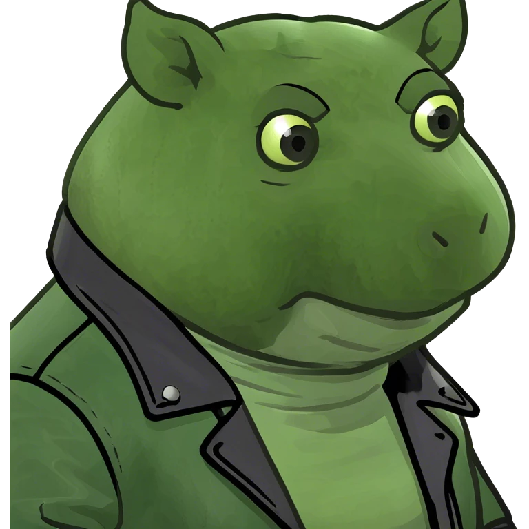 Buff pig emoji