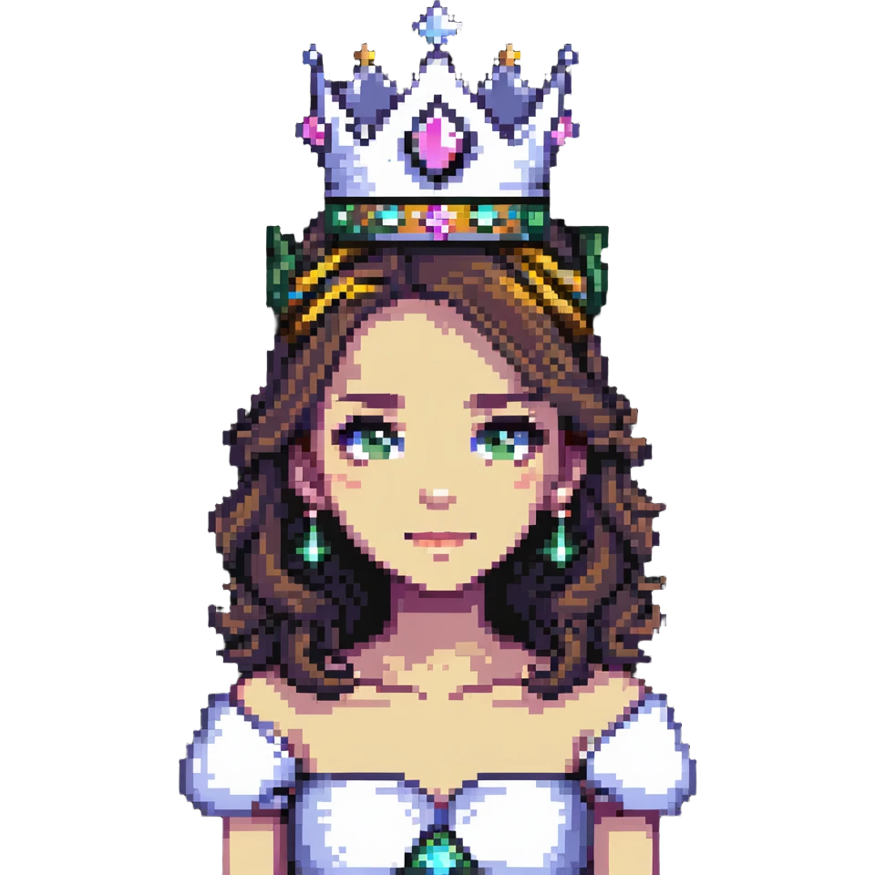 princess with crown and tiara emoji