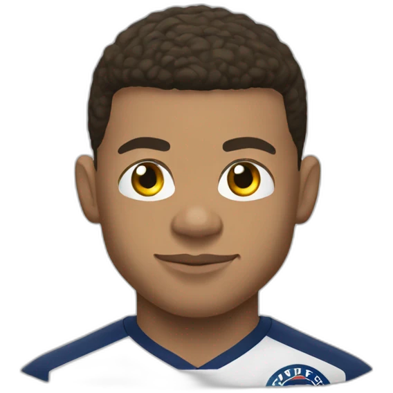 Kylian Mbappé emoji