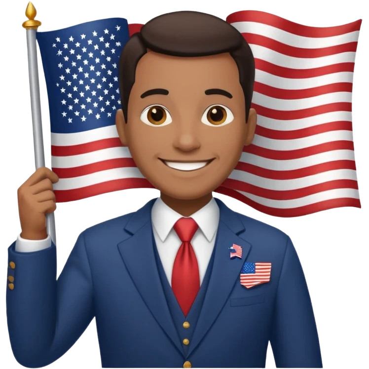 Patriotic Mayor emoji