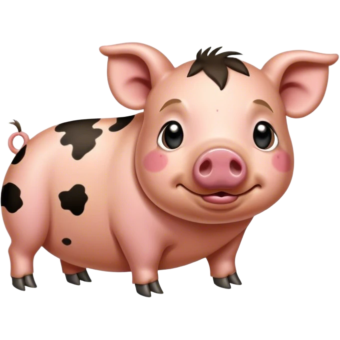 old spotted pig body emoji