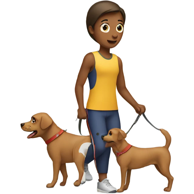 training a dog emoji