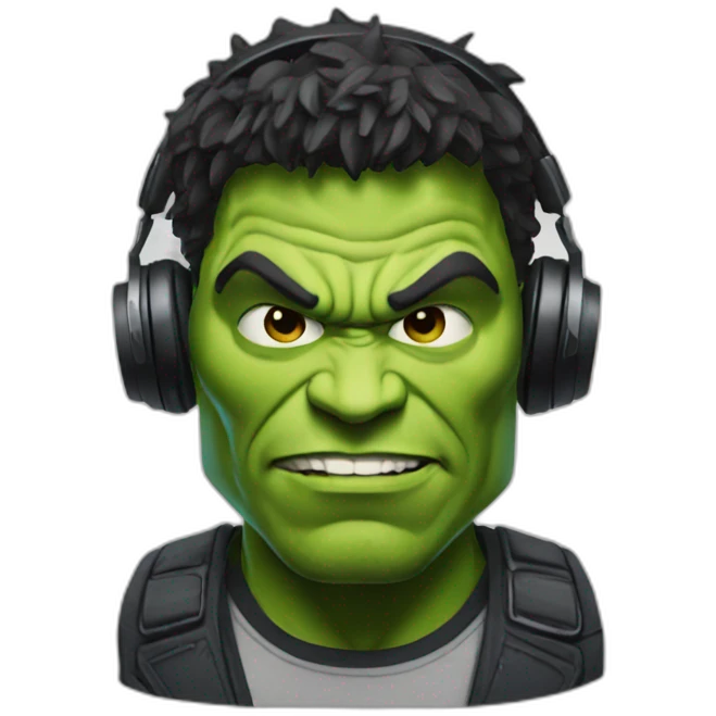 Dj hulk emoji
