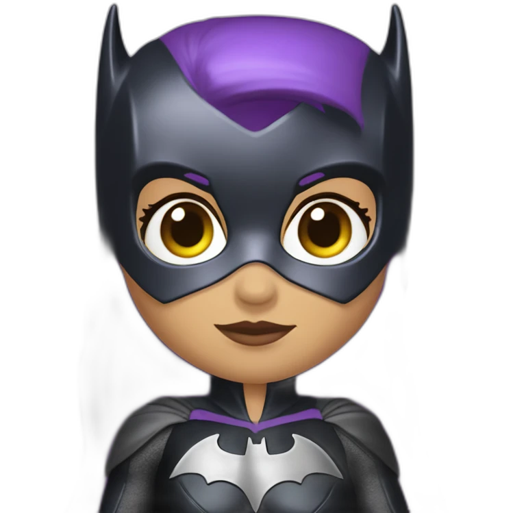 batgirl avec de l’argent emoji