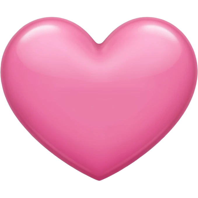 Pink heart  emoji