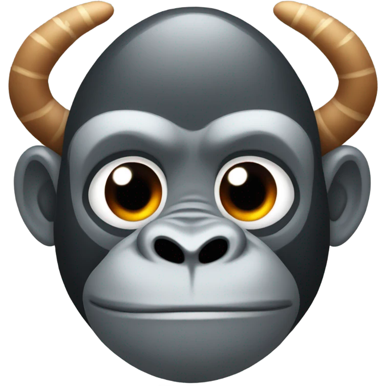 gorilla reindeer  emoji