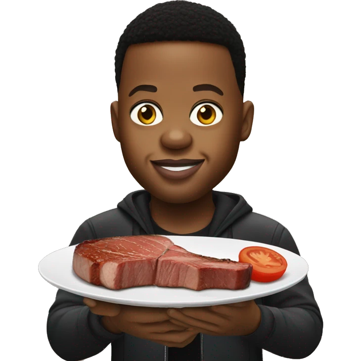 Kyle Lowry eating steak emoji
