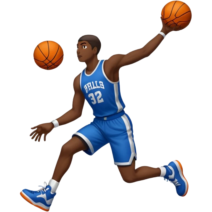 Basketball dunk  emoji